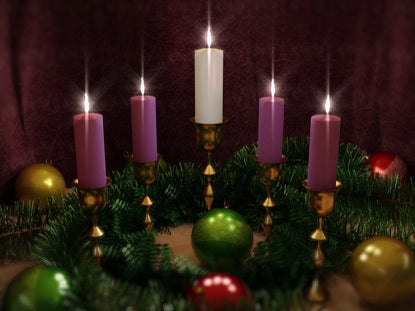 Advent Candles Five Loop