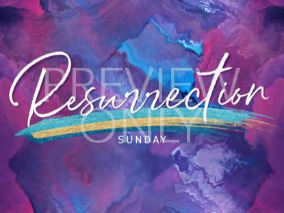 Painted Resurrection Sunday Still