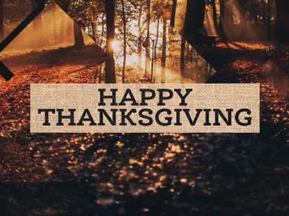 Rustic Autumn Thanksgiving