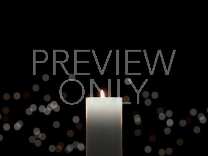 Advent Candlelight Christ Candle