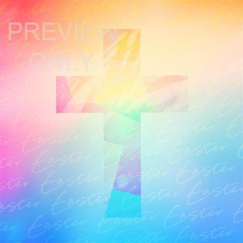 Easter Is Coming Social Blank