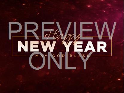 New Year Sparkle Happy New Year Title 1