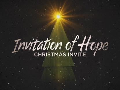 Invitation Of Hope Christmas