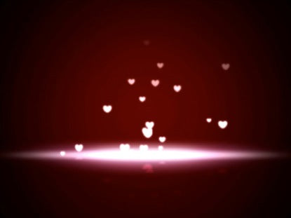 Floating Hearts Of Love