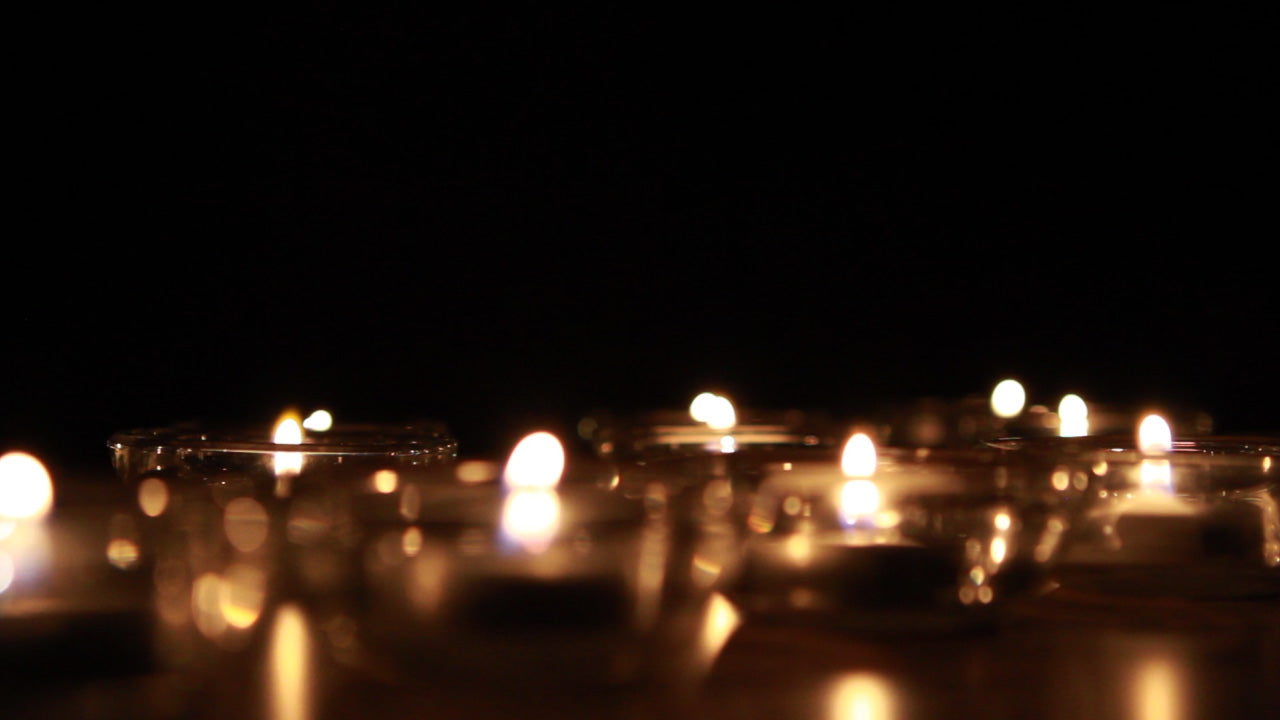 Glass Candles 1