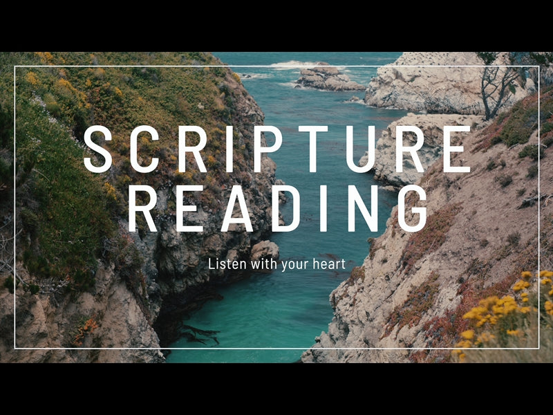 Point Lobos Scripture Reading