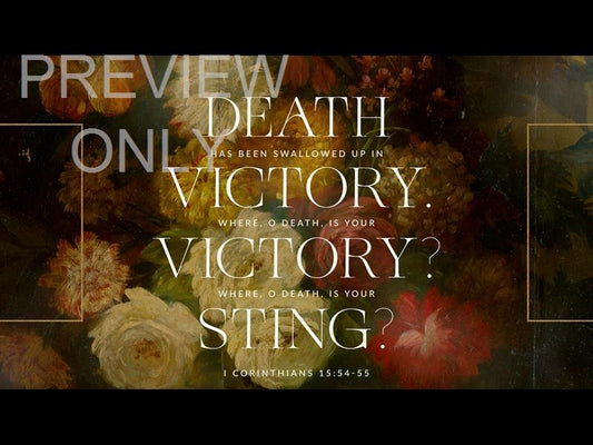 Easter Vintage The Defeat Of Death Title Graphic 5