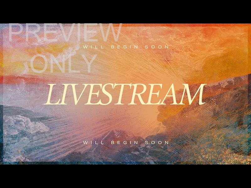 Easter Etching - Livestream Title Still