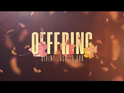 Thankful Fall Offering