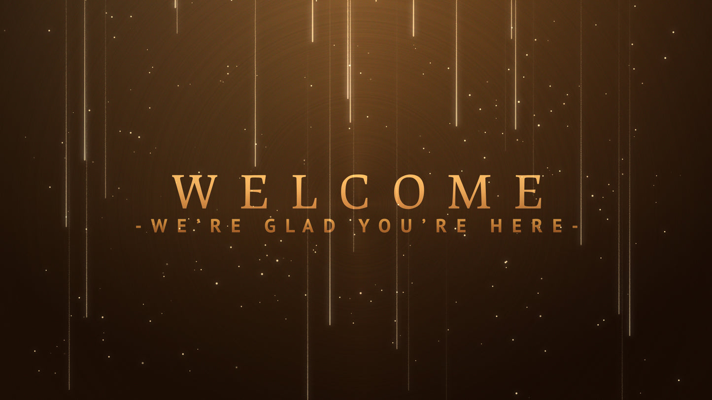 Christmas Starfall Welcome Still