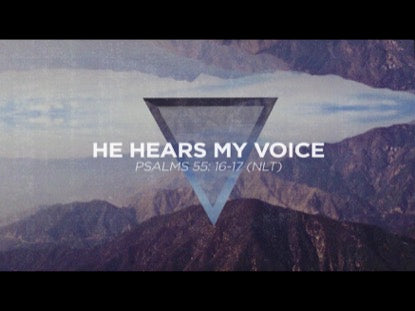 He Hears My Voice