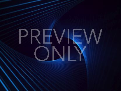 Geo Depths Blue Spiral