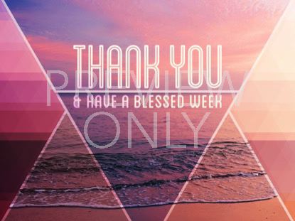 Prism Waves Thank You