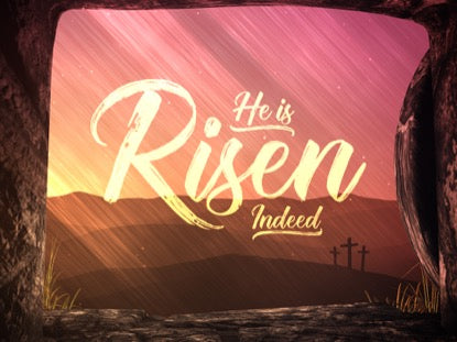 Vivid Fibers He Is Risen