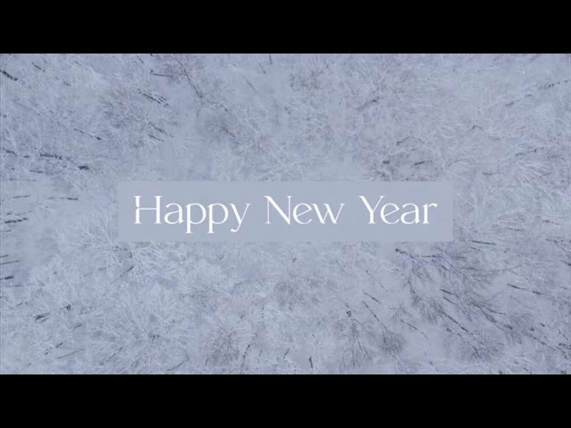 Winter Woods Happy New Year