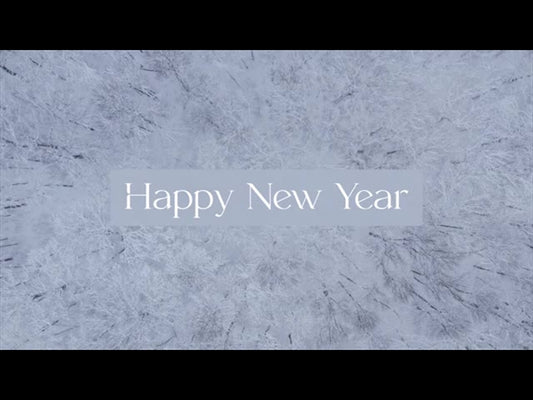 Winter Woods Happy New Year