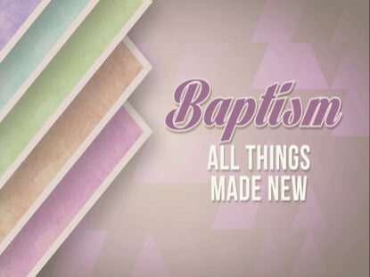 Spring Pastel Baptism