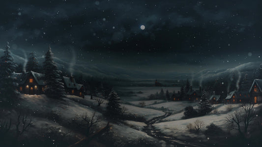 Christmas Villages 12 Darker