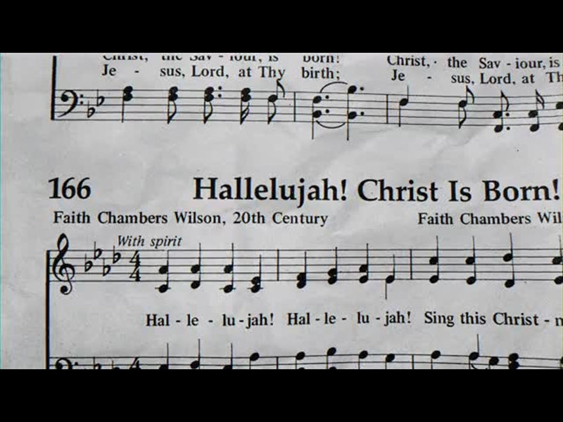 Christmas Words Hallelujah