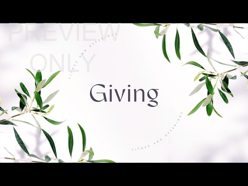 Fruit Of The Spirit Giving Still