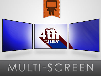 Red White And Blue 1 Motion Triple Wide