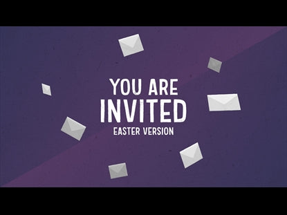 You Are Invited Easter Version