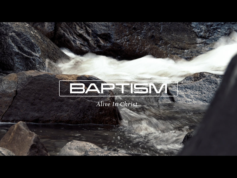Yosemite River Baptism