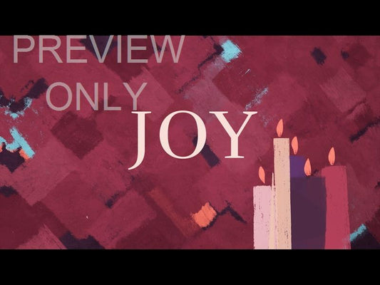 Mosaic Advent Still Joy