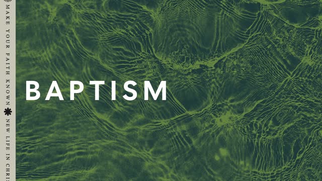Testament Textures Baptism