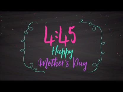 Mother's Day Chalk Countdown