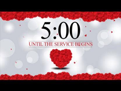 Valentines Day Heart Countdown