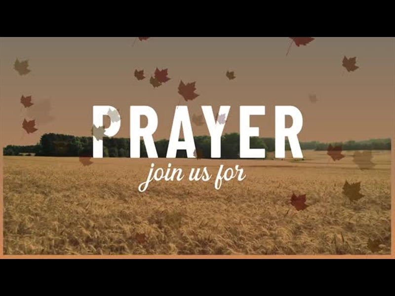 Harvest Motion Prayer Motion