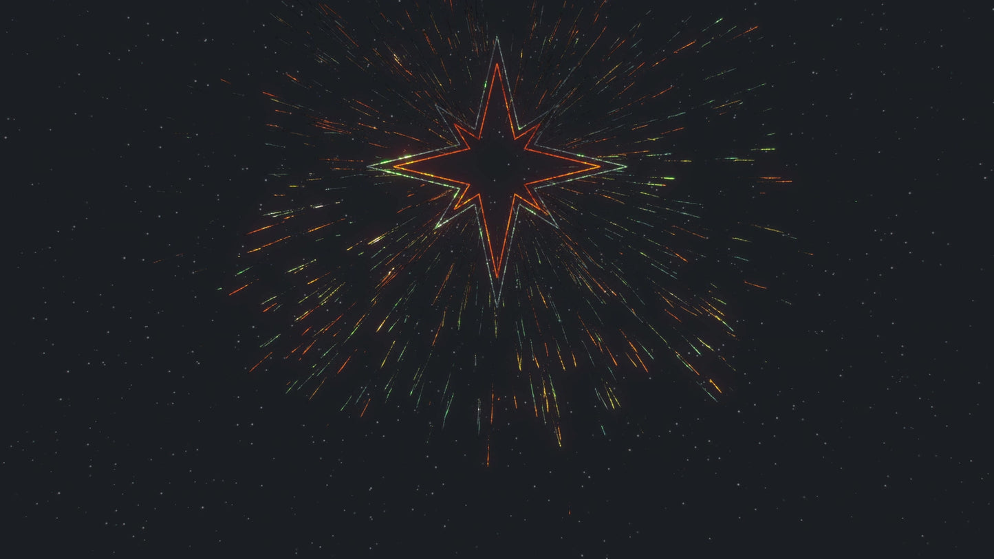 Christmas Shimmer 1 Starless Still