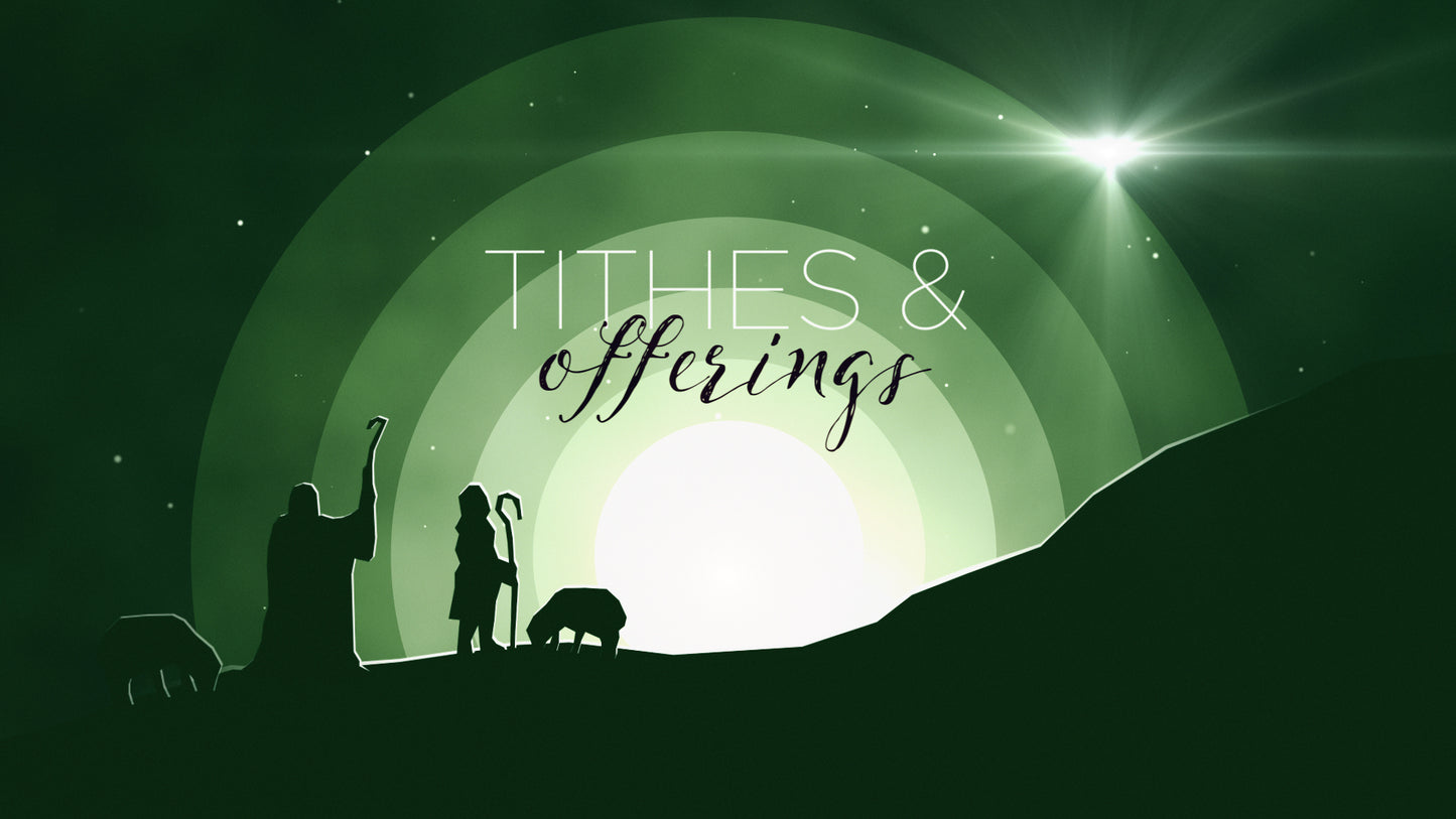 Winter Night Shepherd Tithes & Offerings