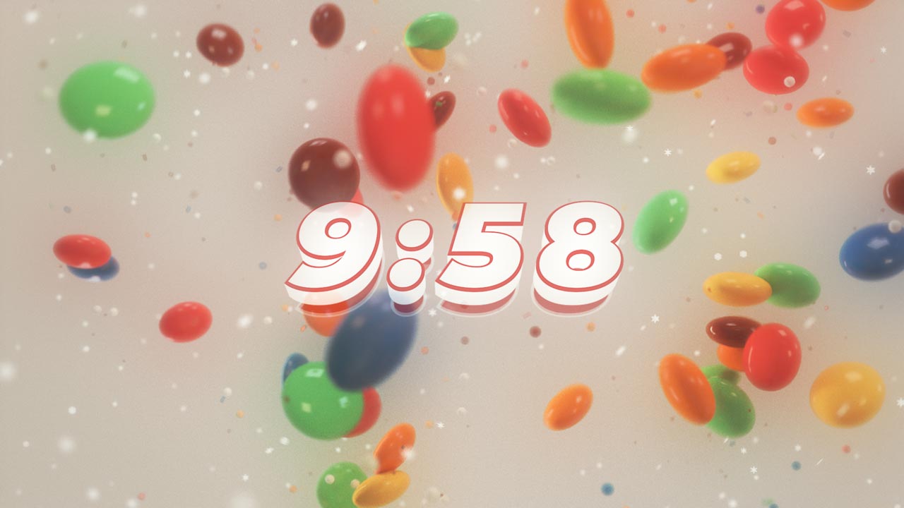 Candy Christmas Countdown
