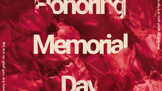 Hyper Bloom Honoring Memorial Day Still