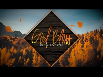 Falling Autumn God Bless