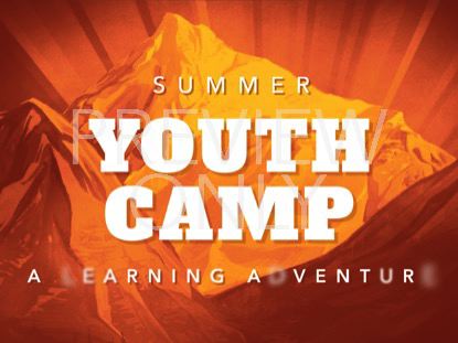 Youth Camp Mountains Still