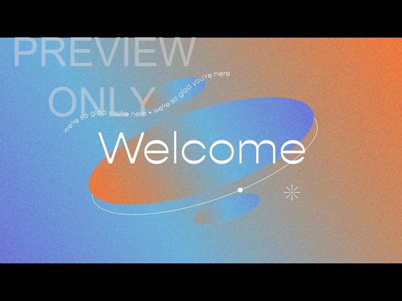 Summer Gradient Welcome