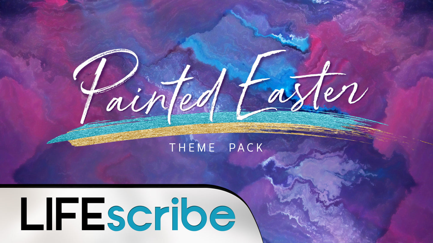 Painted Easter Theme Pack