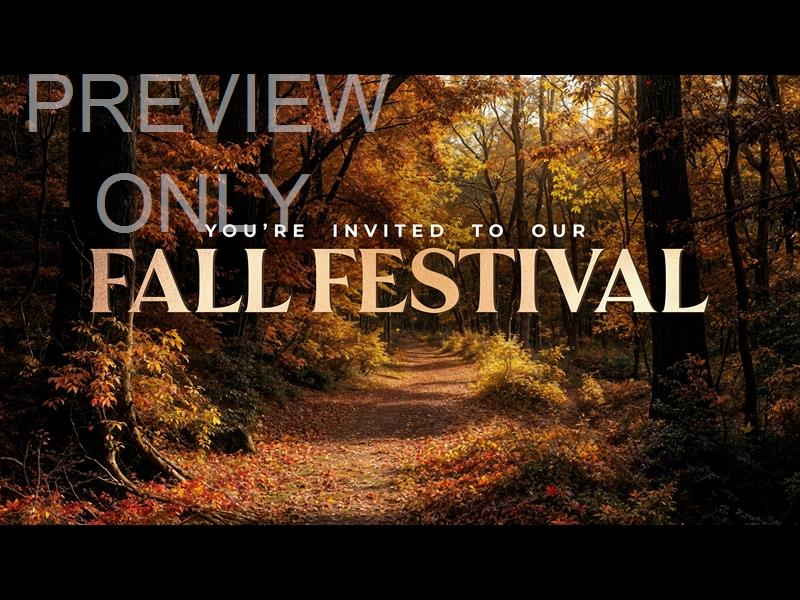 Forest Fall Fall Festival Still