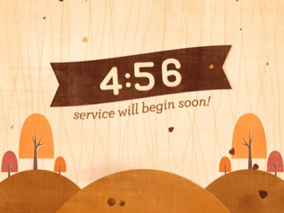 Fall Trees Countdown