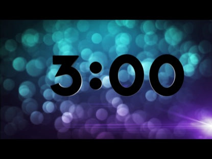 Vibrant Bokeh Countdown