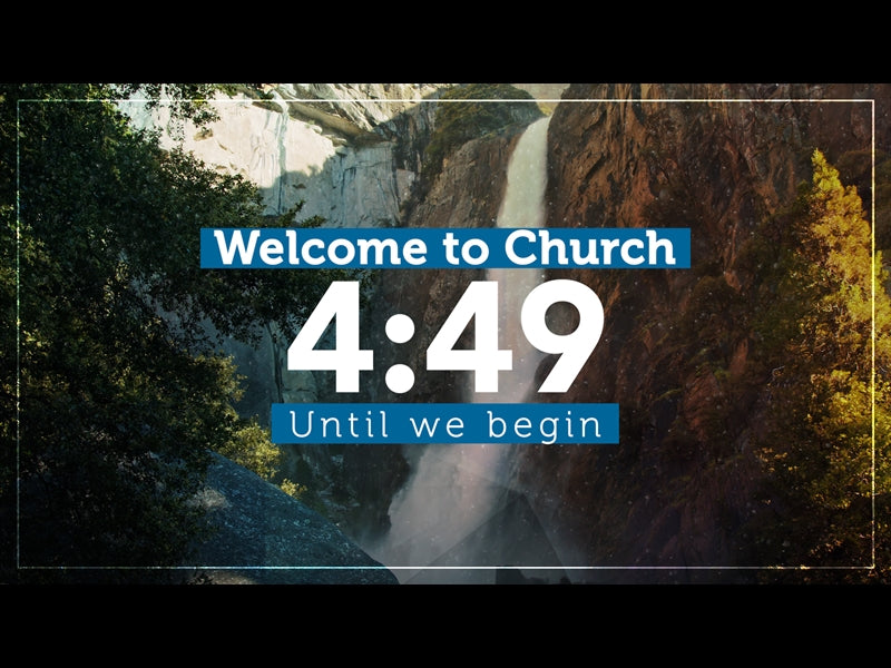 Wonderful Waterfalls Countdown