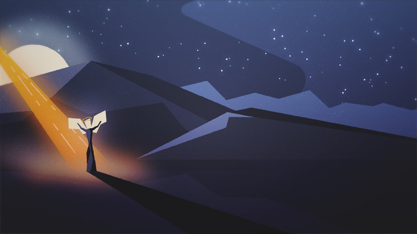 Christmas Night Angel