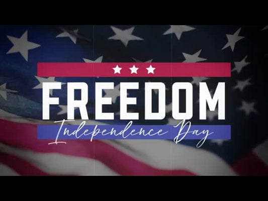 Vintage Independence Freedom Motion Title