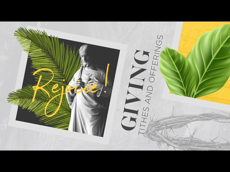 Polaroid Palm Giving