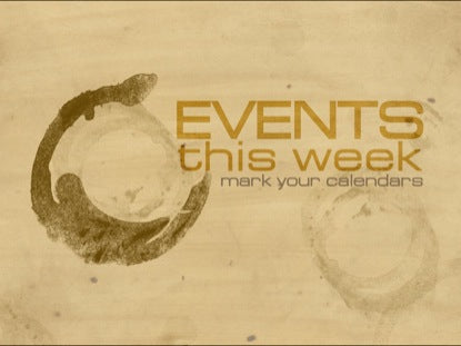 Coffee Upcoming Events