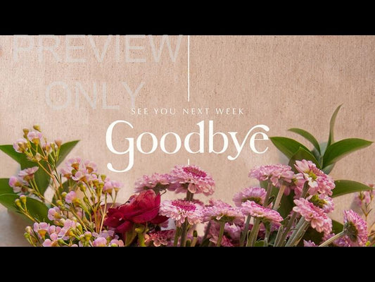 Spring Florals: Goodbye Still