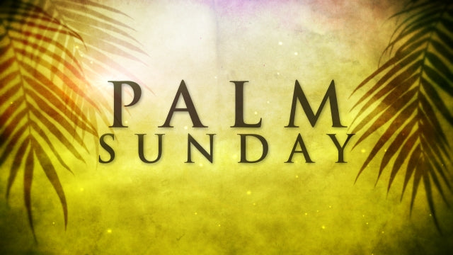 Palm Sunday Title